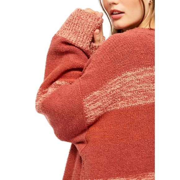 🆕FREE PEOPLE  Southport Beach Long Cardigan Sz M - Picture 3 of 10